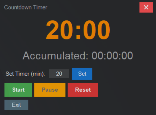 Advanced Features Screenshot