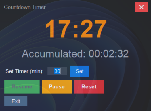 Timer Controls